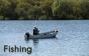 Luxury accommodation with fishing on site or nearby