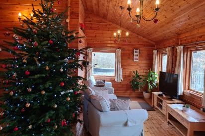 Cefn-nant Luxury Lodge in Mid Wales 17