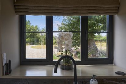 Field Barn sleeps 2, with a private Steam Room and AirCon! 32