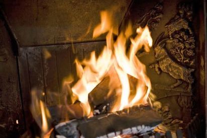 Wood burner all logs provided