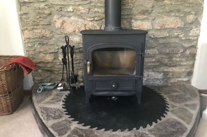 Middle Stolford log burner