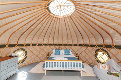 Orchard Yurt, Allerford