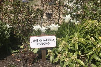 The Cowshed parking