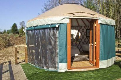 Lakeside Yurt Unusual Self Catering with Hot Tub