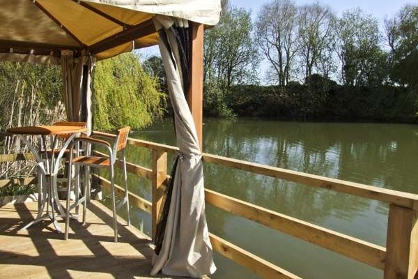 Lakeside Yurt Unusual Self Catering with Hot Tub 3