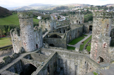 Conwy Castle Wales Cottage Gems4