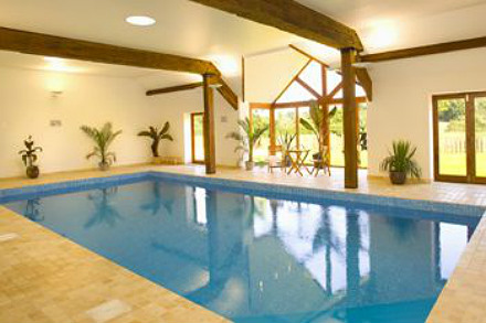 luxury farm cottage with pool