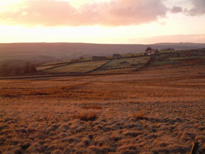 Stunning sunsets in the North Yorkshire Moors