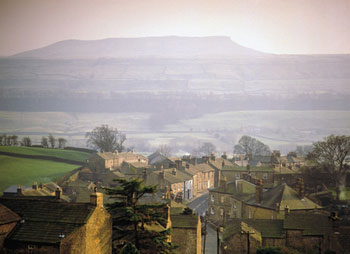 Pretty cottages in the Yorkshire Dales